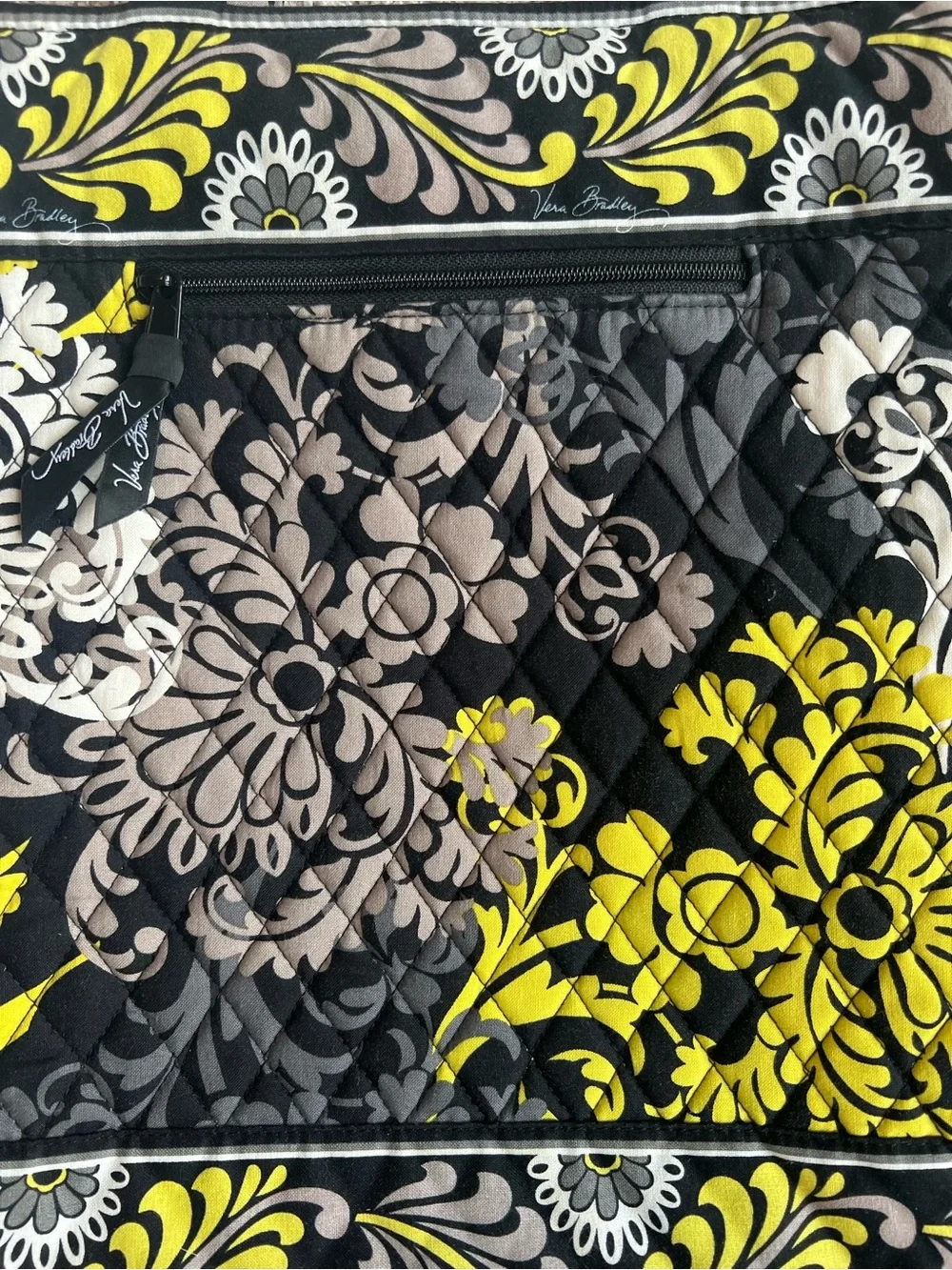 Vera Bradley Baroque Laptop Travel Tote Shoulder Bag